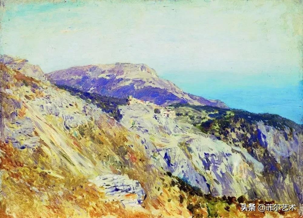 大自然!艾萨克·伊里奇·列维坦油画作品用笔洗练,情感充沛,极富诗意