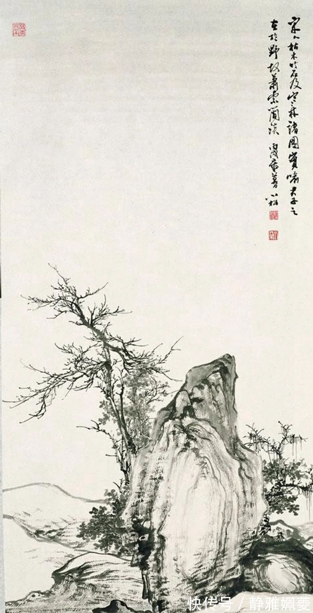 画卷$山水画的好坏和什么有关?不谈笔法和意境,你真的会构图吗?