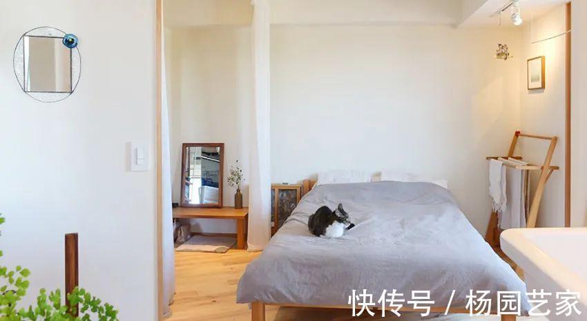 蜗居|这套住宅暗藏心机,两人一猫蜗居65㎡,同是小户型却有2倍宽敞