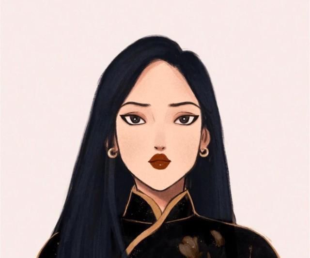 证件照|迪士尼公主的民国风证件照,艾莎表情太可爱,花木兰的旗袍最亮眼