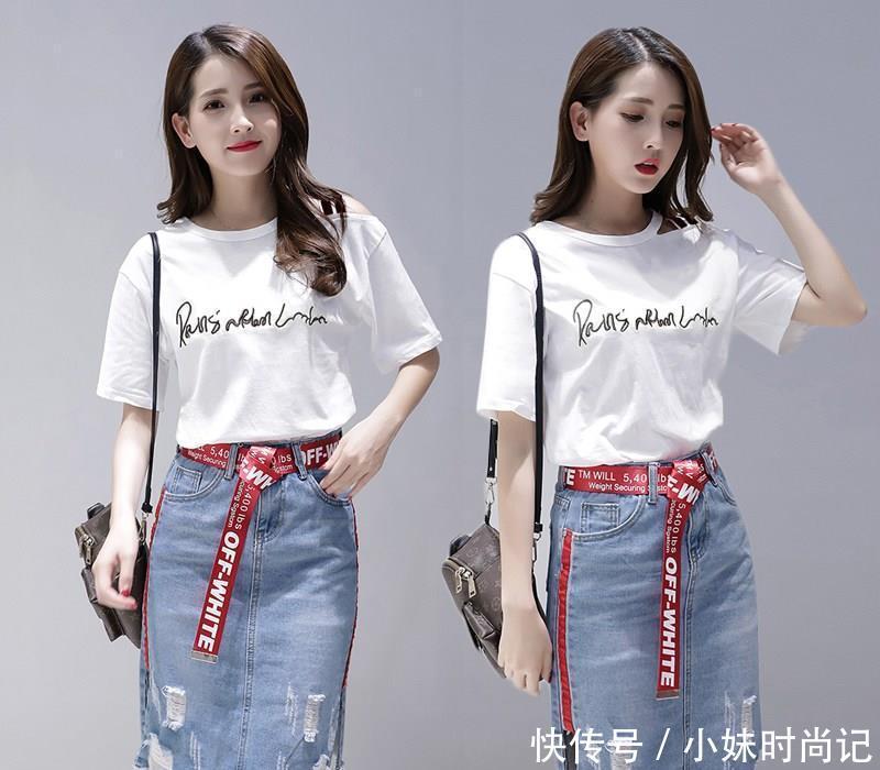 设计非常|休闲牛仔裙, 不仅穿出青春活力范, 还女人味十足
