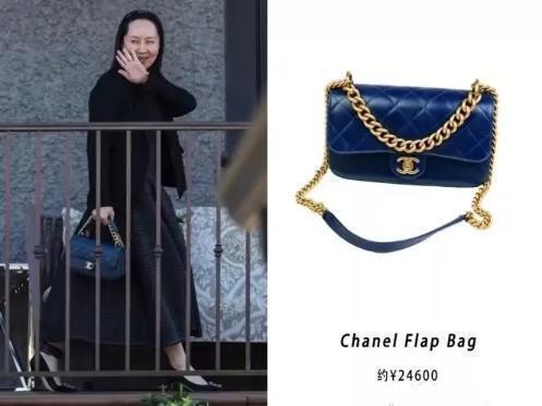 条纹|孟晚舟穿衣太有技巧,条纹衫搭修身西装裤,不“扮嫩”也不显老气