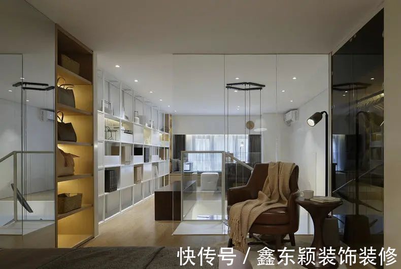 单身公寓|40㎡loft单身公寓,简约风的装修设计让人眼前一亮