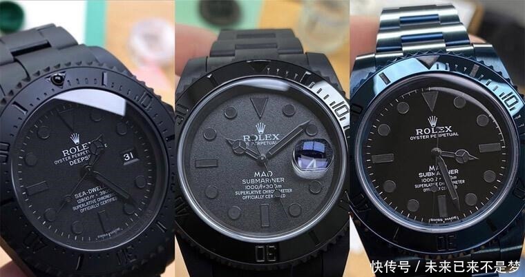 改装&劳力士潜水表大变身,你还看得出哪一支是水鬼、鬼王和海使吗