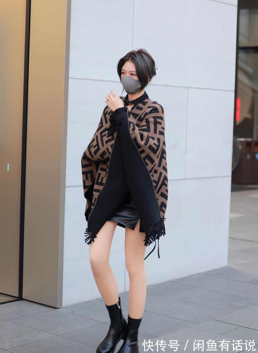 针织开衫|成都女孩带火了“光腿神器”,这9套下衣失踪的造型,也太时髦了