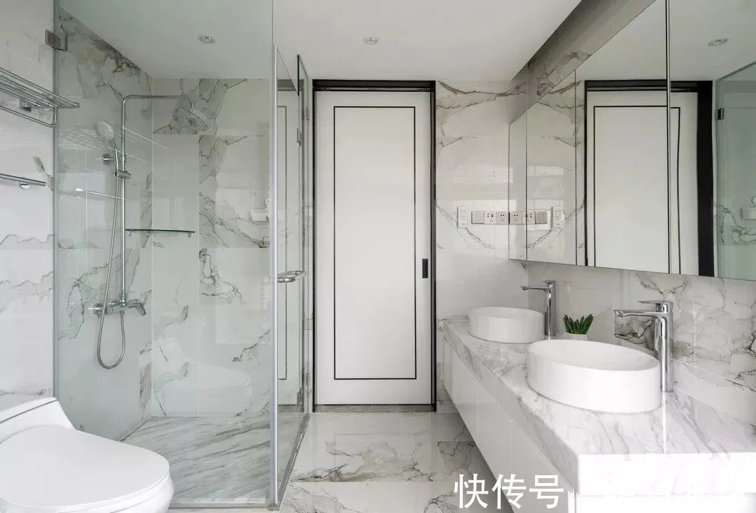 优雅|246㎡现代大平层,简约大方的空间,时尚优雅的布置,高级档次