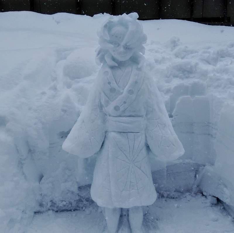 超还原的动漫雪人，大神们的造形力成就各种路边奇景