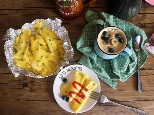 金黄色|只要2个鸡蛋就可以做出抢手早餐，9天不重样，从此告别路边摊早点