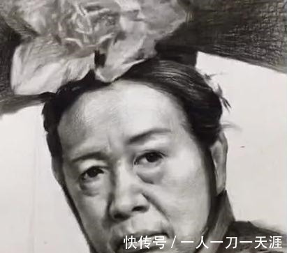 秀儿&看五官是一个大美女,看到最后吐血了,网友美术生是魔鬼还是秀儿