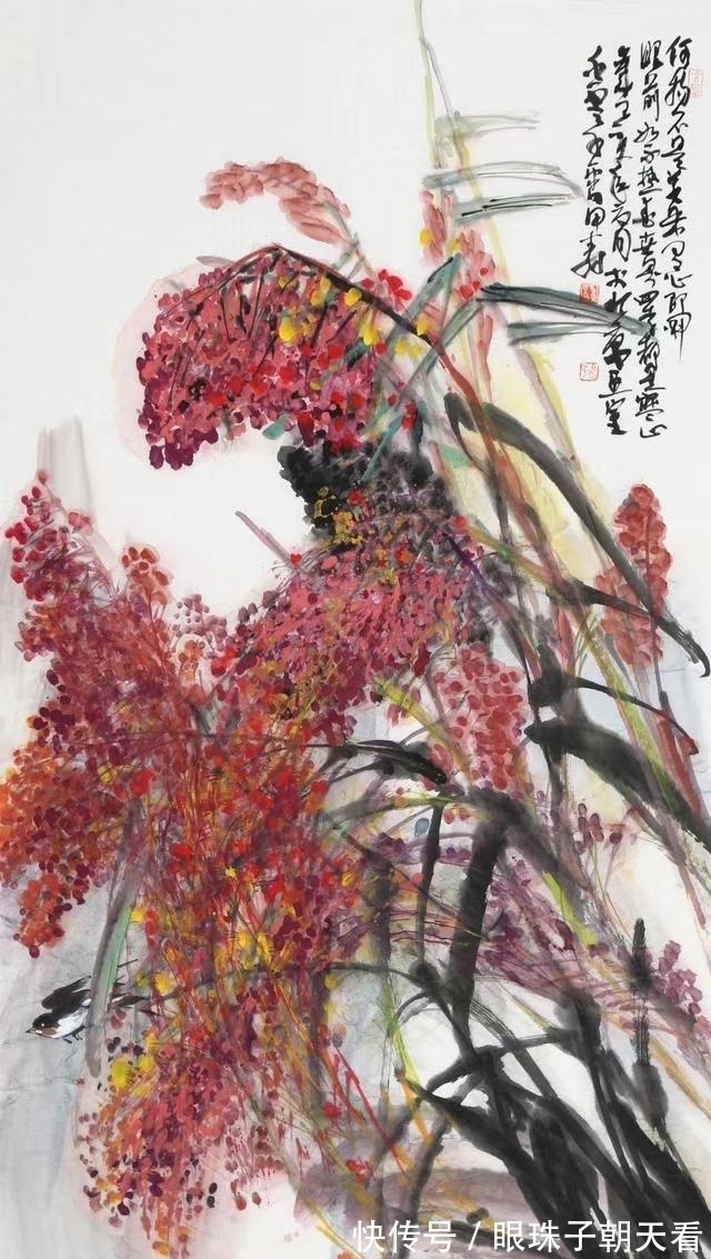 艺术家!雷甲寿:师承绘画大师石齐,被誉为野稻谷画第一人