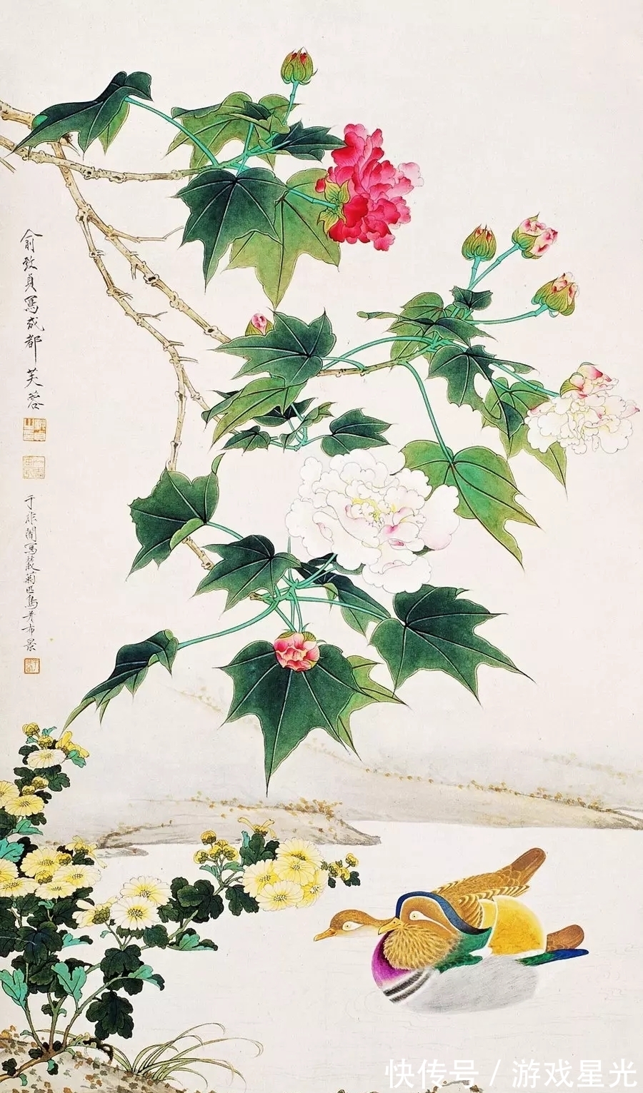 工笔花鸟画|于非闇作品欣赏