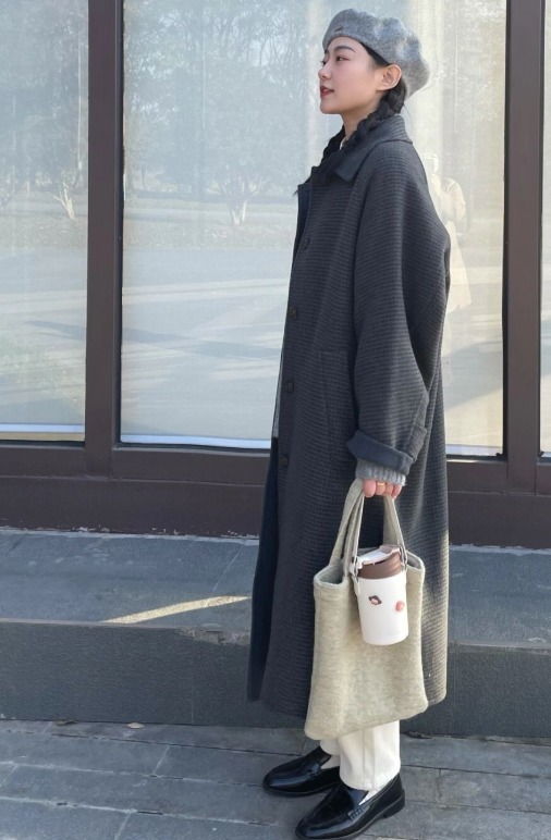 搭配 讲真的,冬天还是穿毛呢大衣更洋气,这些搭配温柔优雅又有格调