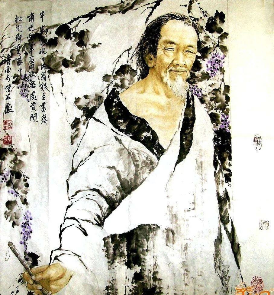 徐渭:天才在左,疯子在右