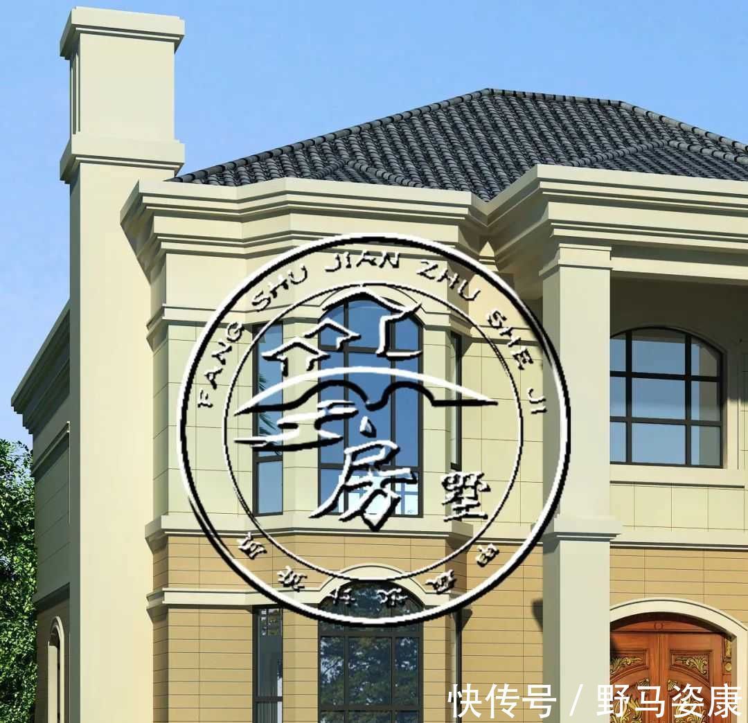 独卫|在农村做这套两层别墅, 经济美观, 全村人都来问图纸