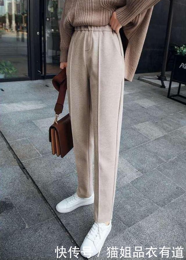 冬天穿什么裤子显高又显瘦?这条"奶奶裤"前来迎战,早穿早美