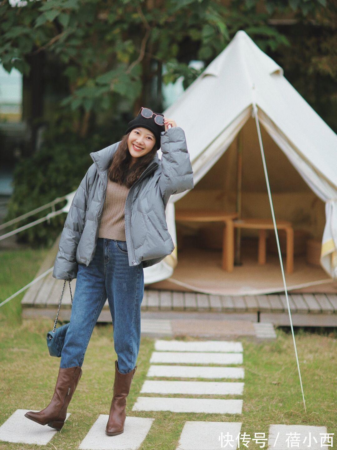 秋冬|冬季穿啥保暖又时髦?王牌单品“羽绒服”,搭裤子、半身裙真洋气