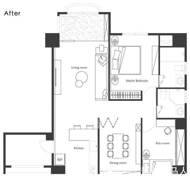 小家|两个人的温暖归宿！110㎡极简高级灰，打造极致优雅小家！