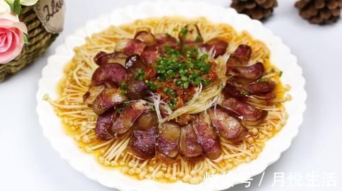 大厨教你做一道“口味金针菇”，做法简单，开胃下饭，年夜饭必备