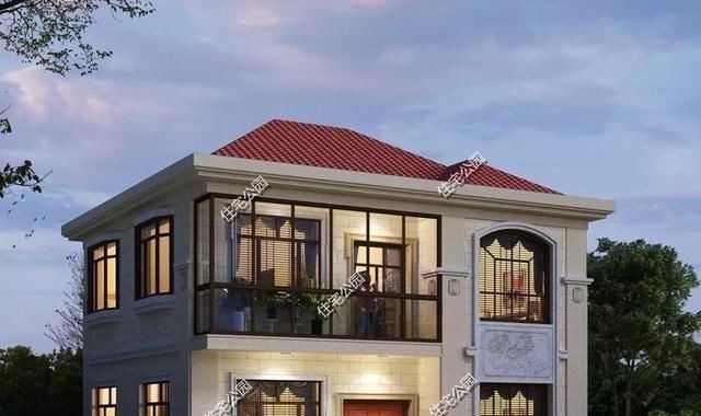 建筑面积|农村建两层有什么好户型,20万之内能建好的5套小户型推荐