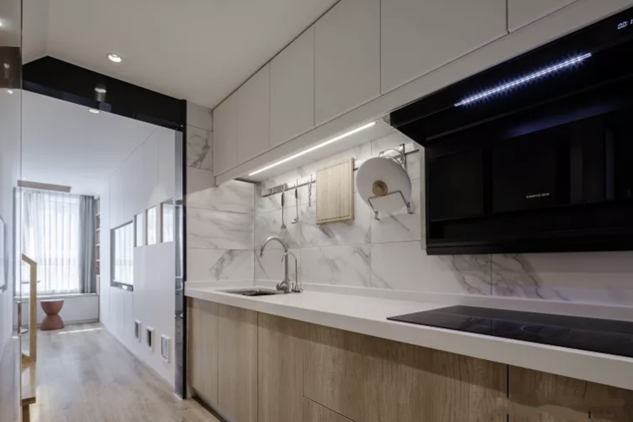 套房子|小户型拥有超强收纳空间又美观大气他家45平这么设计,值得学习