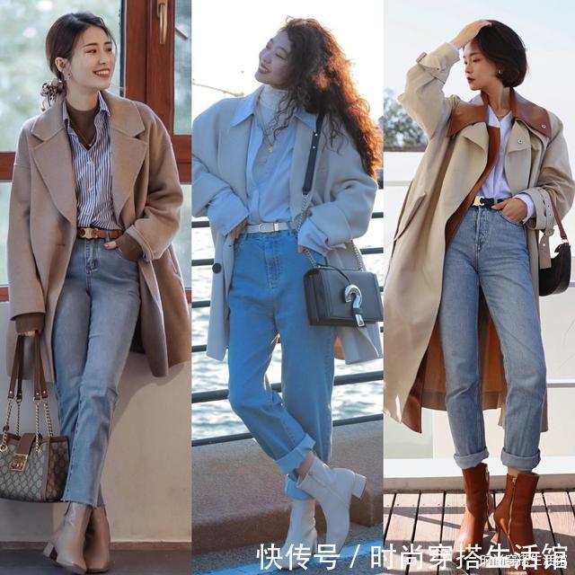 非你莫属 “长大衣+九分裤”,今冬这么穿,显高显瘦又时髦,很适合小个子