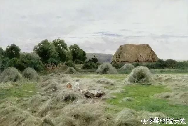 英国画家克莱顿·亚当斯风景油画作品欣赏