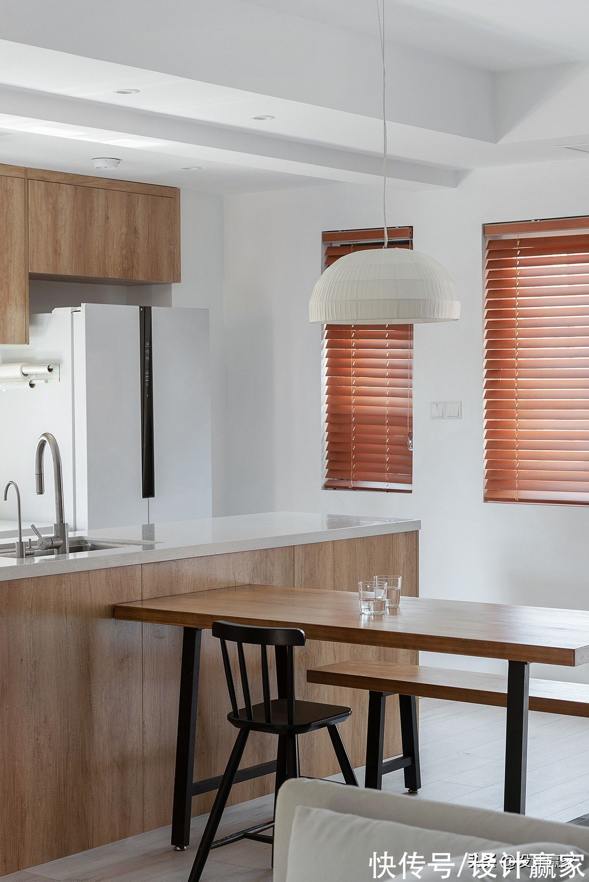 三口之家|108㎡简约平层，温馨的日式小清新，生活工作两不耽误