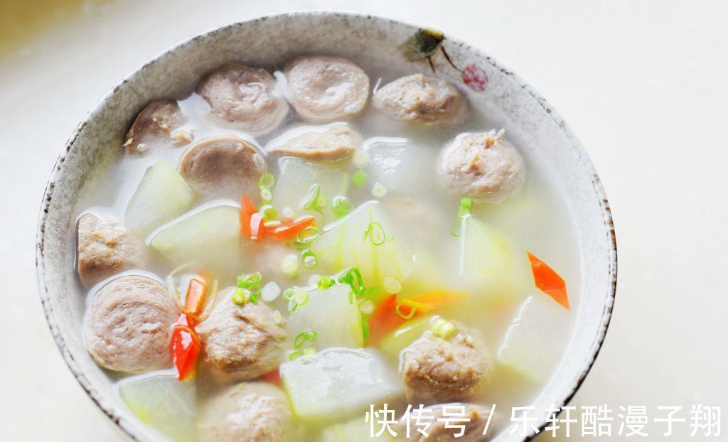 营养健康|清淡可口,营养健康的冬瓜丸子汤,真的不来一碗吗