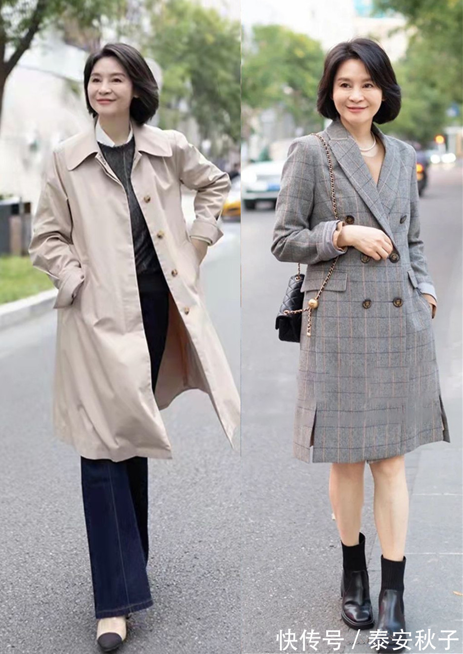 高级感 50岁+的中年女人:会用简约、雅致的穿搭,让自己变得更有高级感