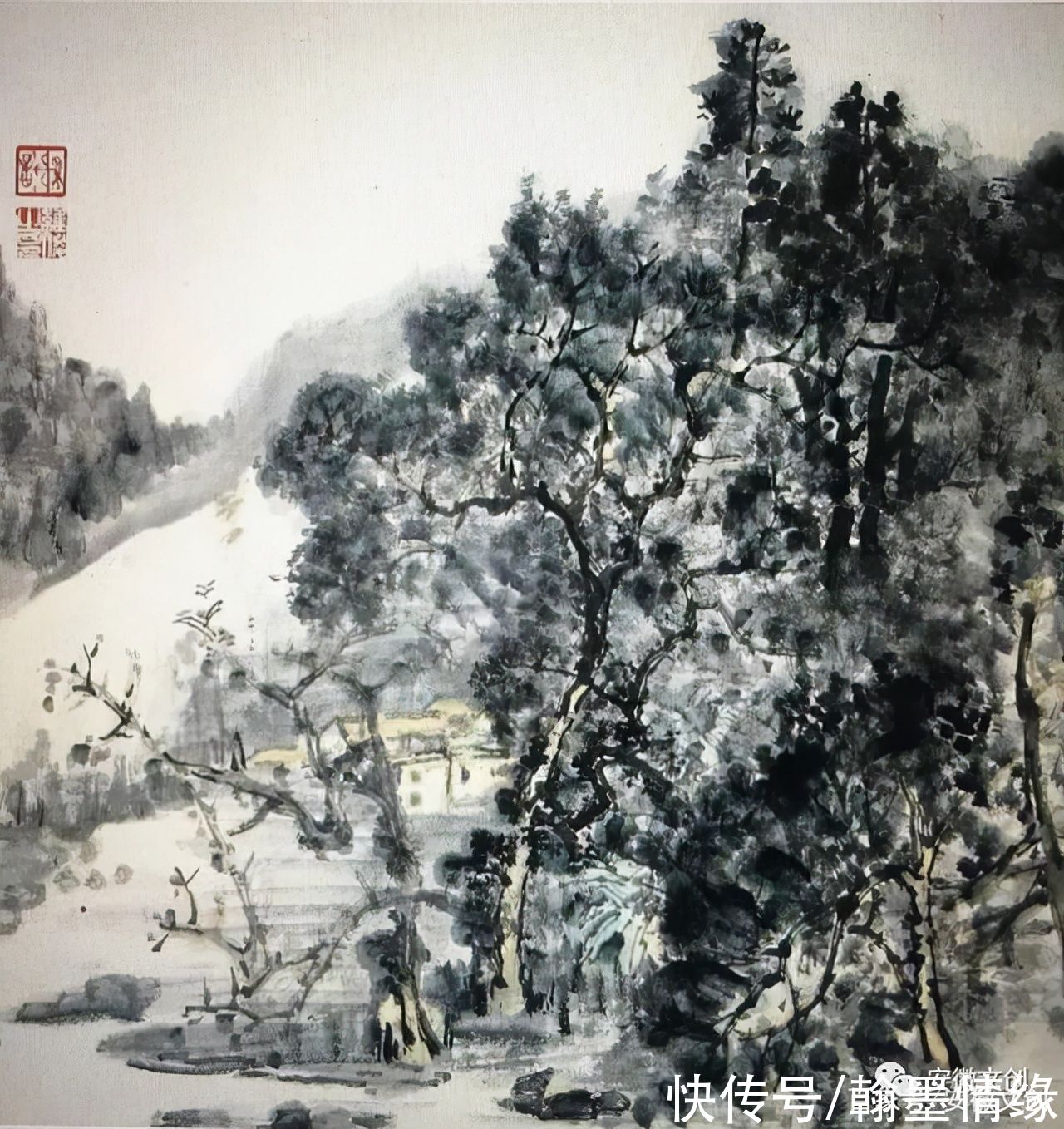 笔墨|名家谢维俊浅析中国笔墨文化