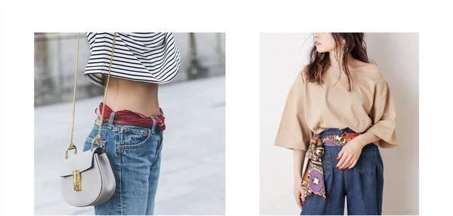 今年丝巾怎么搭配呢这四种个性又时髦的穿法,给你的穿搭加分