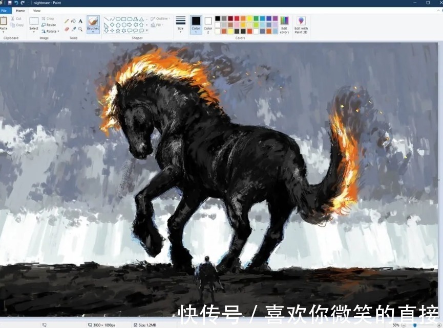 作品#不受绘画工具束缚的神人,画出一幅幅让人目瞪口呆的作品!