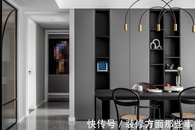 装修|149平混搭三居室,封闭与开放格局穿插高端大气上档次