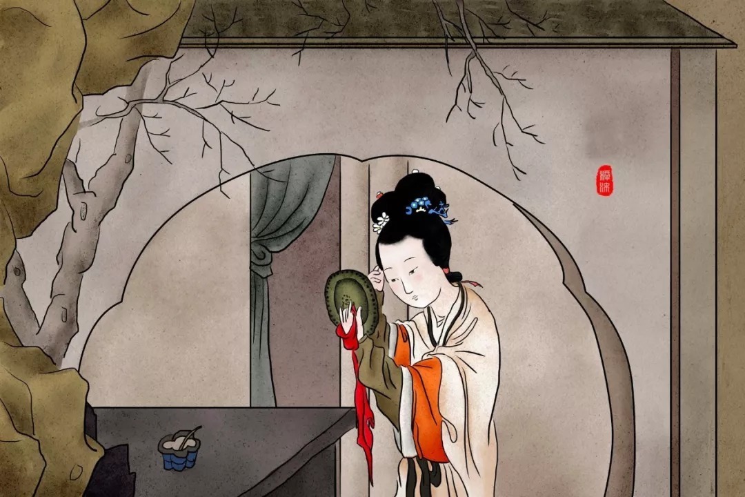 施罛濊濊|十首诗词说洞房，情浓意浓尽在不言中！