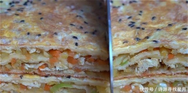 面片|玉米面这样做真好吃，一擀一煎，5分钟出锅，连吃一个月都不腻