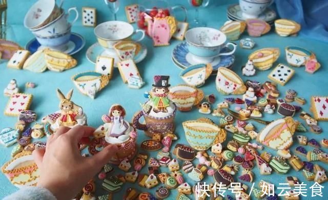 糖霜饼干|一双巧手，做出童话般的翻糖饼干，看完你会舍不得吃网友称太美