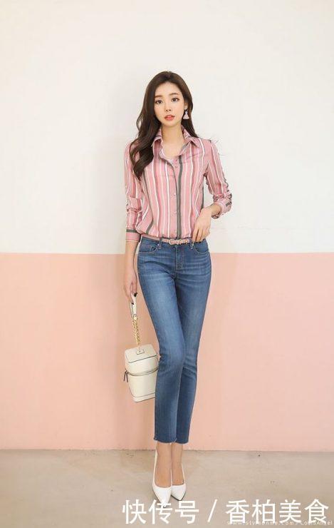 一定要必备的时尚单品!直条纹衬衫穿搭让你变身女强人!