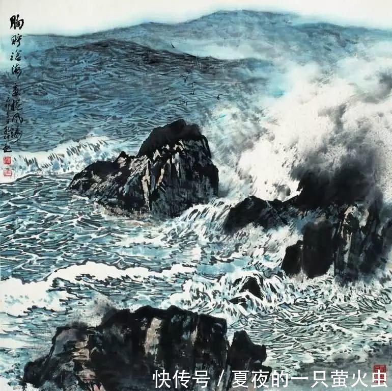 浙江潮|胸有万水千山，自然云生水起——孔仲起山水画欣赏