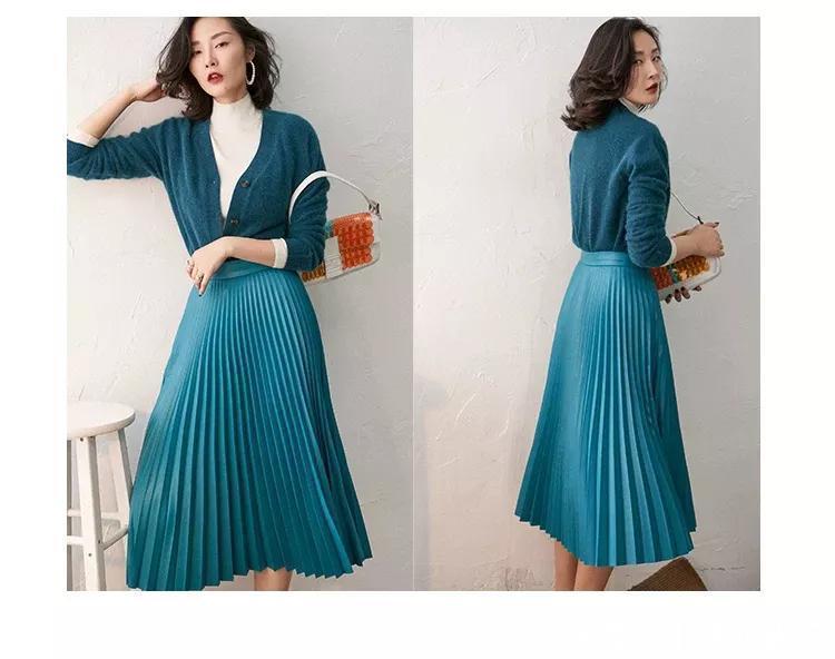 温柔|中年的装扮加点色彩来点缀, 在萧瑟的冬季里也温柔, 减龄还好看