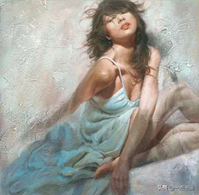 阿利安!马克·阿里安的人体油画我重复看了很多次,实在太美了