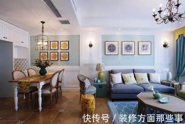 玄关鞋柜|128平现代美式三居,高低组合玄关柜设计,时尚美观特实用!