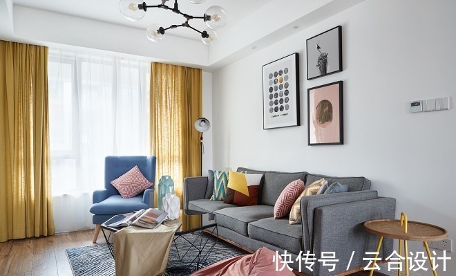 木色|89㎡的小房子北欧风设计,亮瞎你的眼!