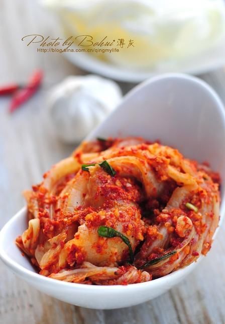 韩国辣白菜是怎么做的?