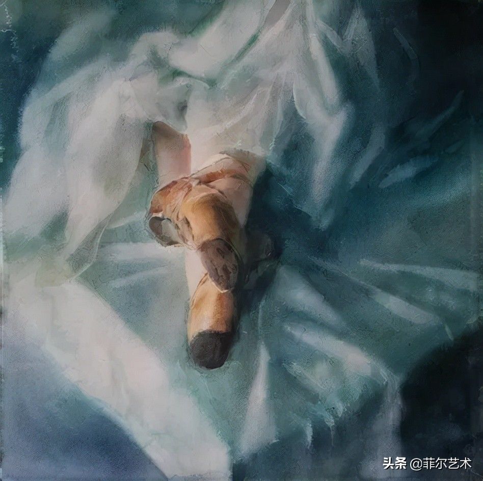 双年展|飘逸的舞者~俄罗斯水彩画家伊万诺娃的水彩人物作品赏析