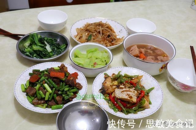 回婆家4天,每餐不一样,发个朋友圈,闺蜜:怪不得放假也不长肉