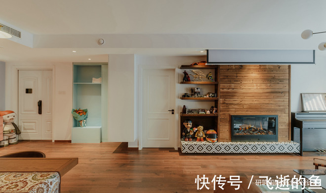 混搭|150平米三居室潮流混搭