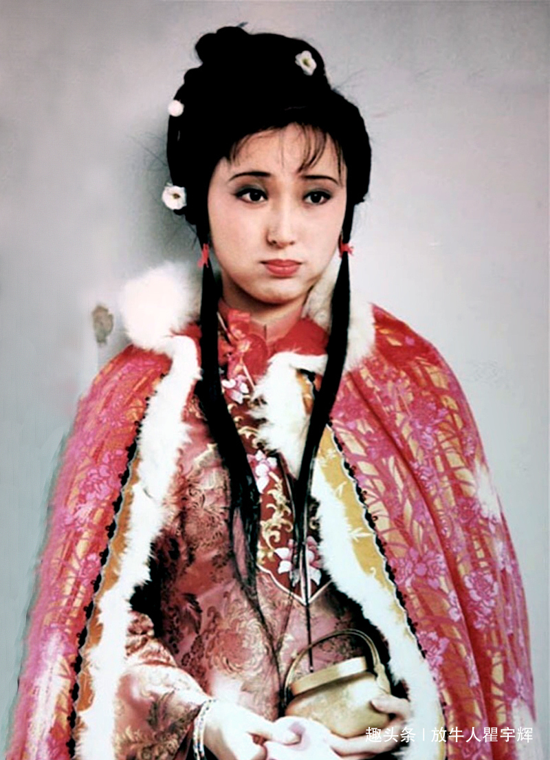 四大美女@陈晓旭,13张红楼梦剧照,真正的古典美人,天上掉下来的林妹妹