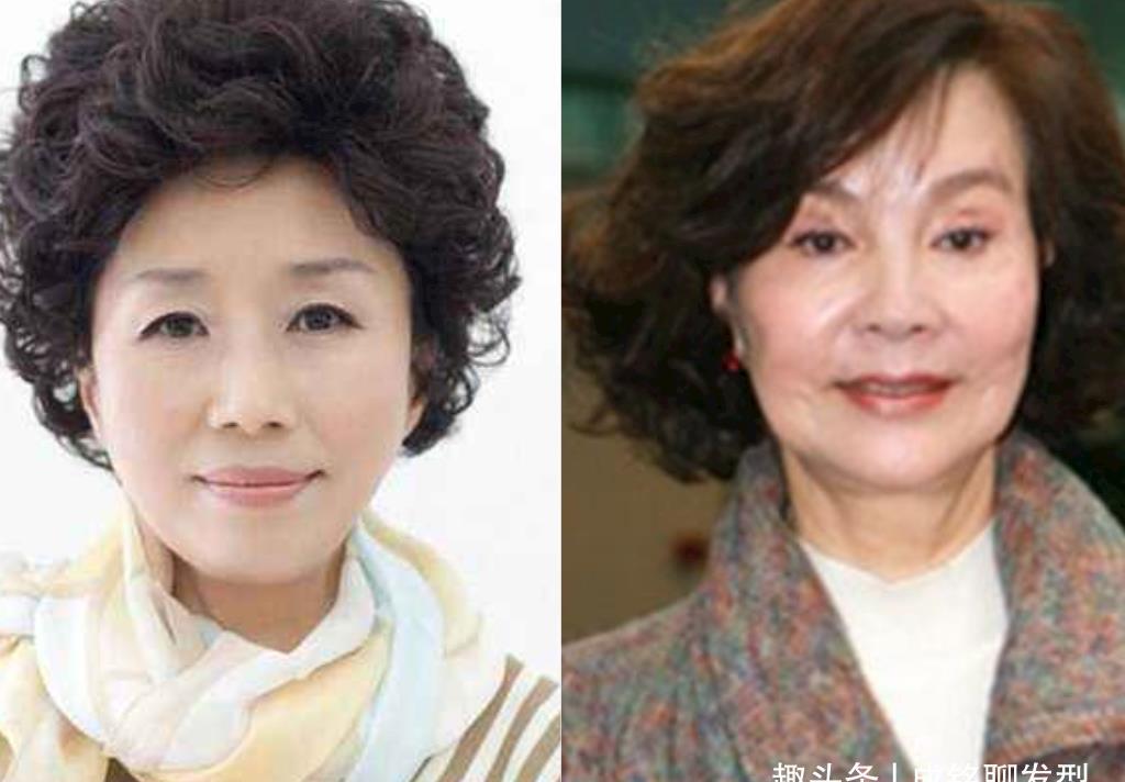 美感|日本老人烫纹理,韩国老人烫大卷,中国老人烫小卷,各有各的美感