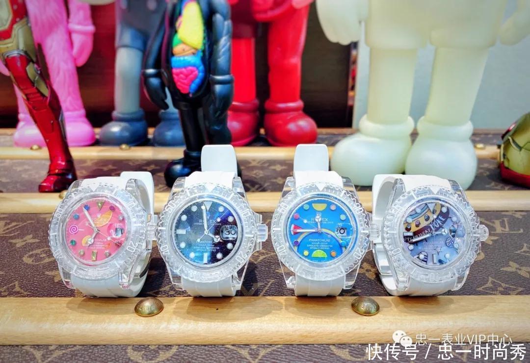忠一表业：?KZ劳力士之Phantomlab改装透明水鬼让这个夏季充满活力！