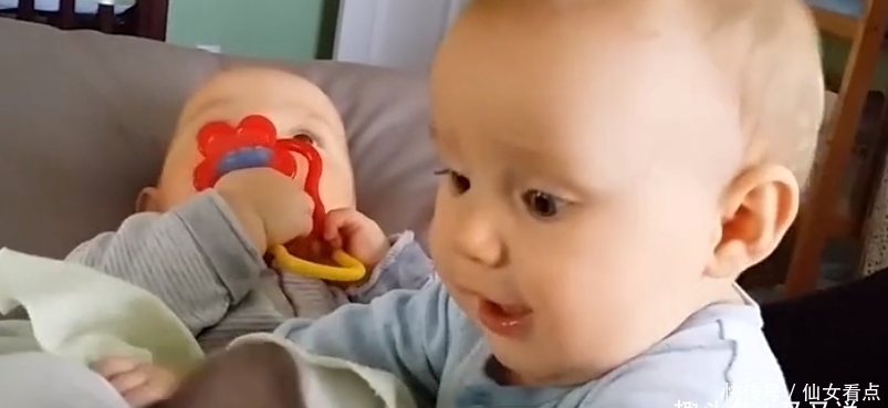 超级可爱|双胞胎兄弟抢玩具,弟弟抢不过哥哥,接下来,爸妈却哭笑不得